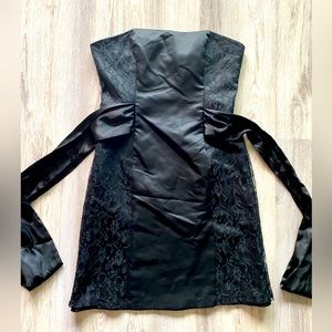 👗 Charlotte Russe Black Lace Short Dress